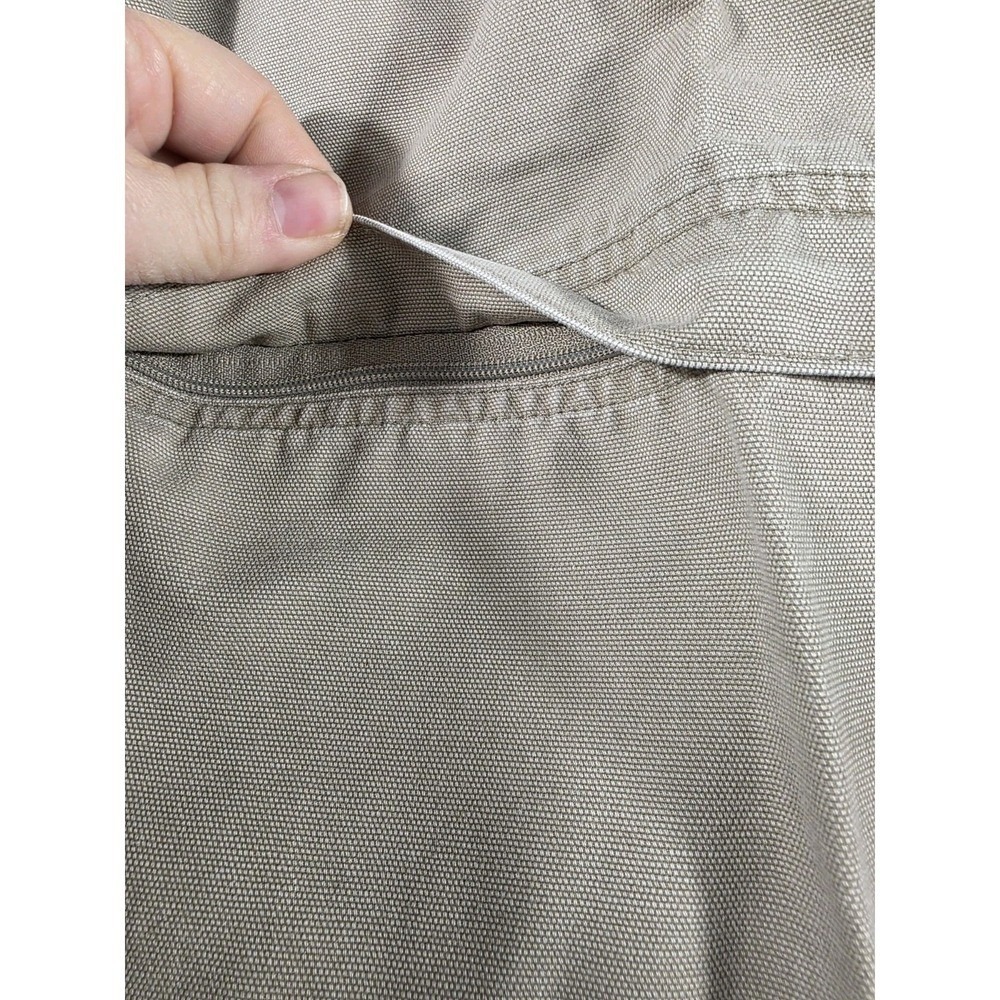 Vtg North Face A5 Series 36x32 Dyno Convertible Cargo Y2k Canvas Pants Khaki - Picture 4 of 10